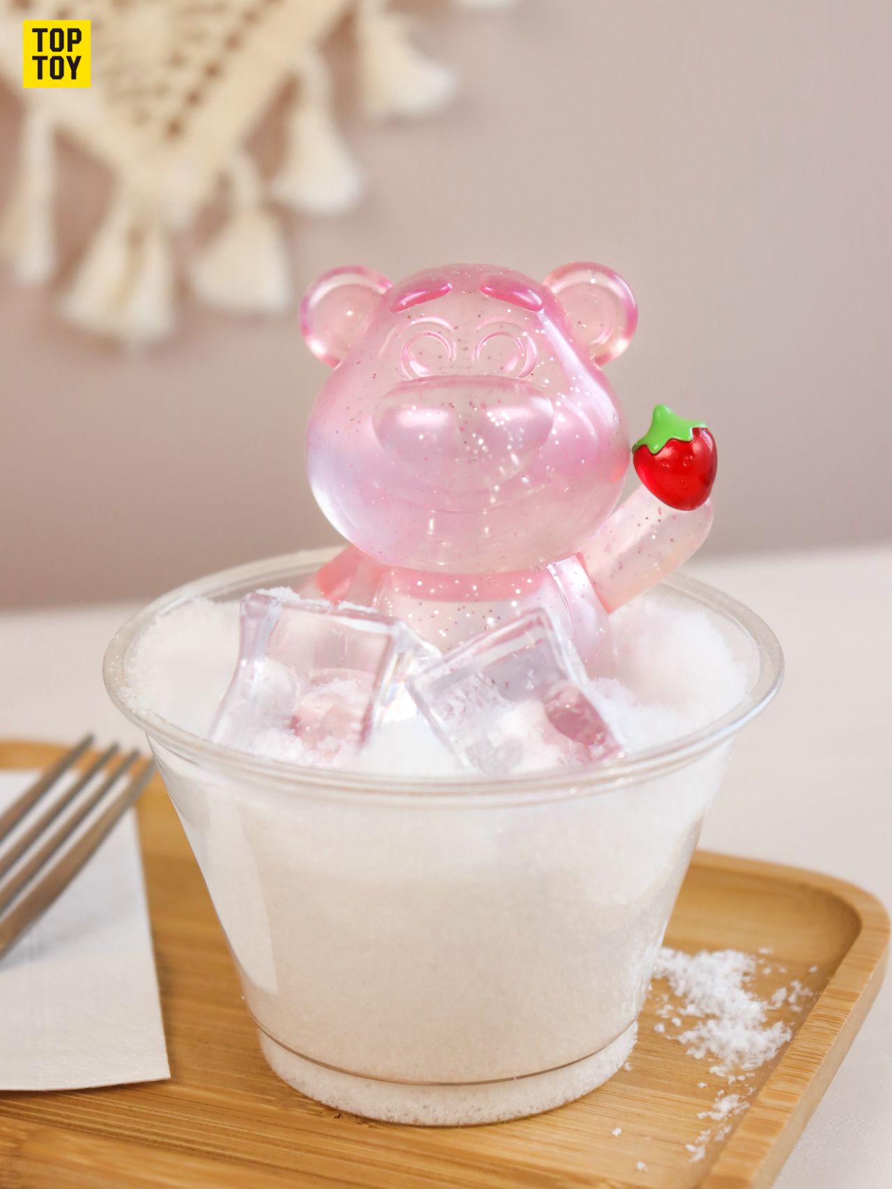 LOTSO BEAR STRAWBERRY ICE SERIES