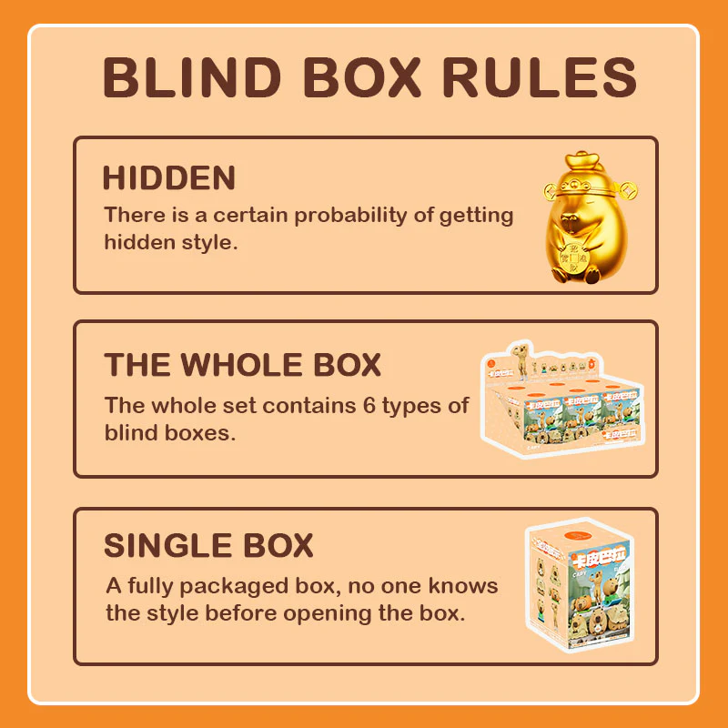 Luck Moai Capybara Series