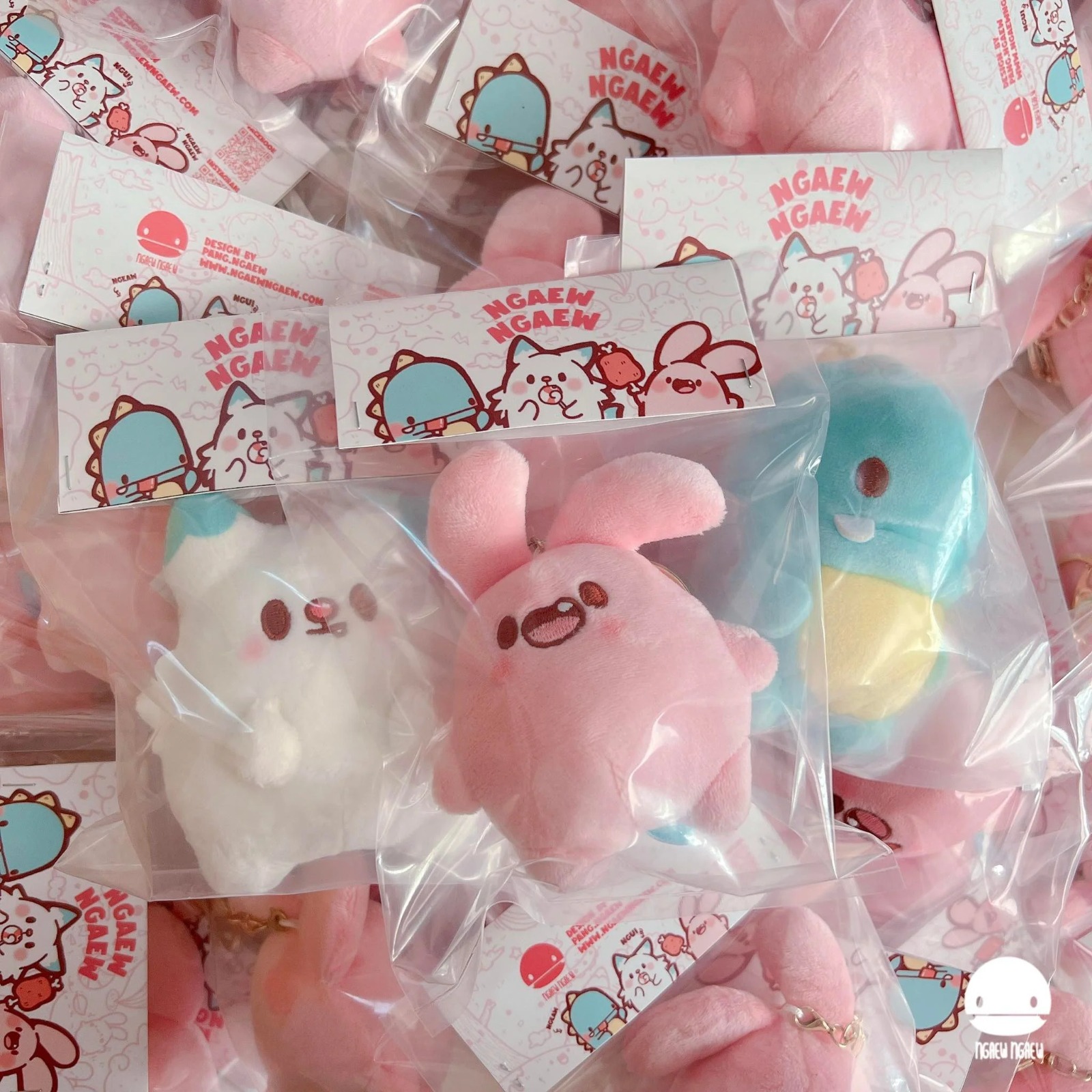 Ngaew Ngaew Key Chain Plush