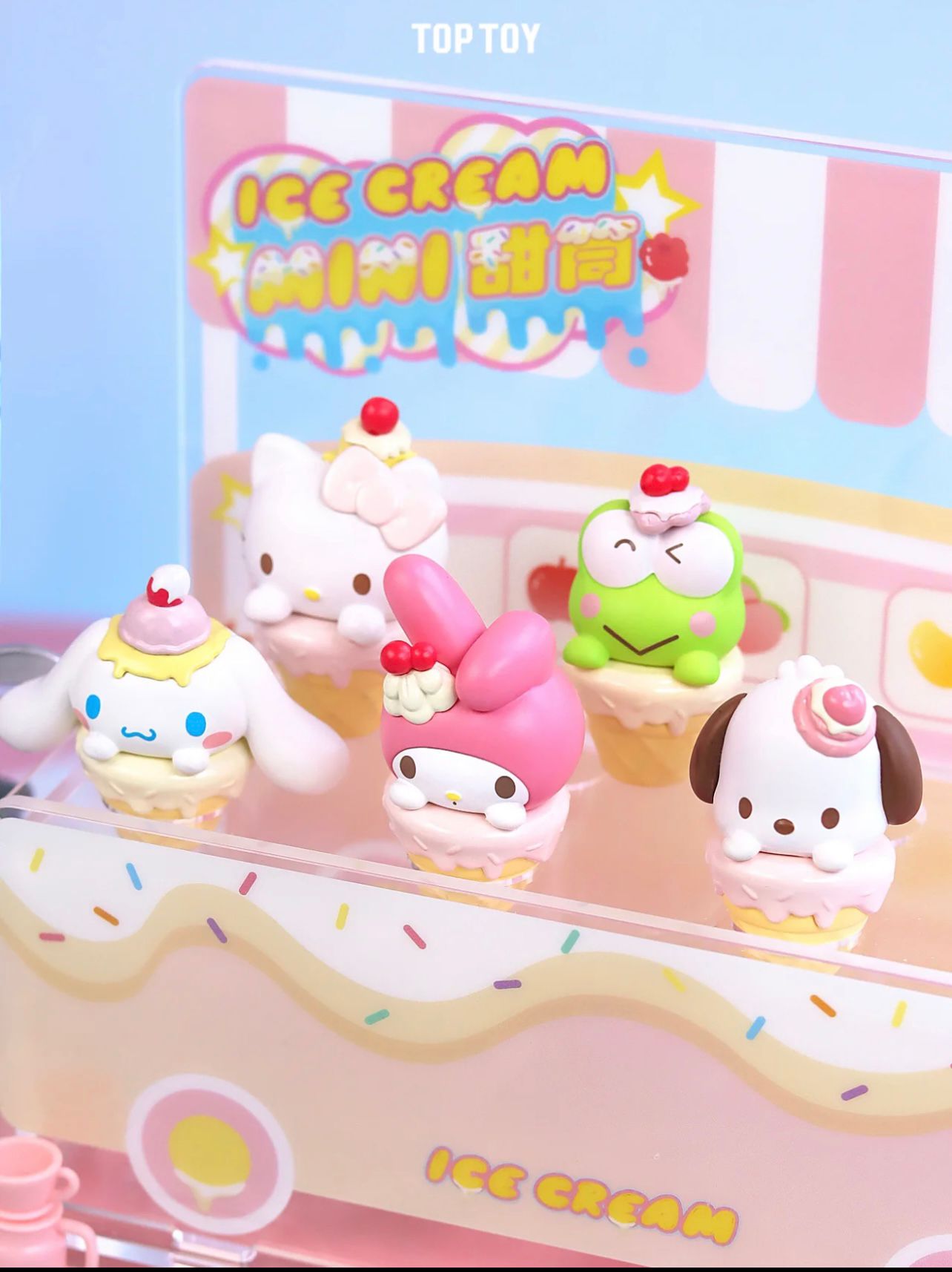 Sanrio Characters Mini Ice Cream Cone Series Blind Bag