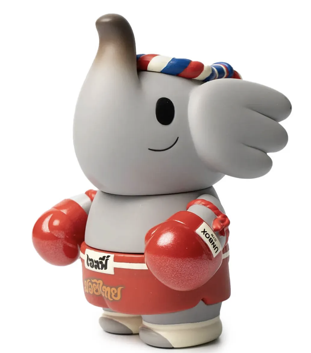 MUAY THAI ELFIE (RED TRUNKS)