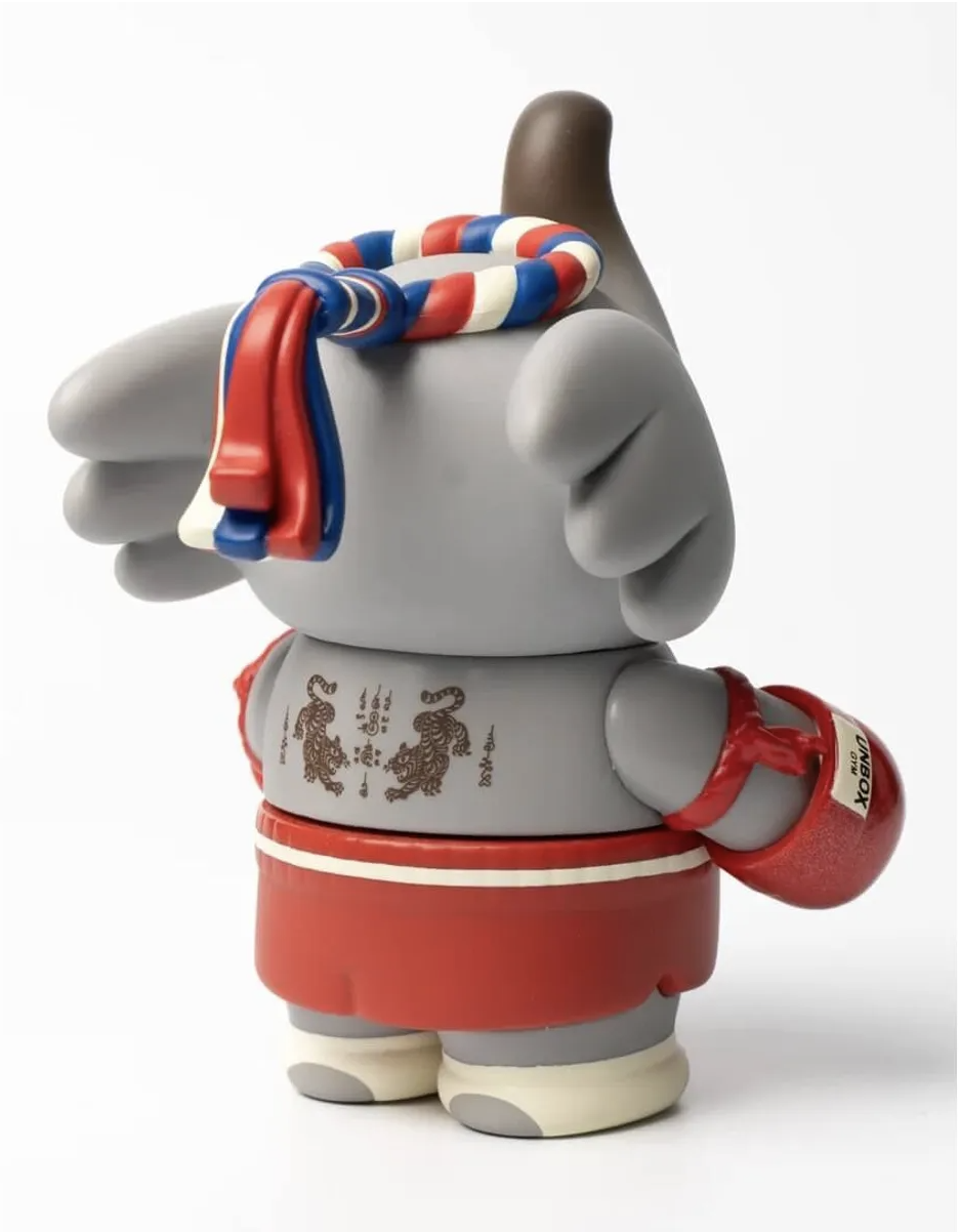 MUAY THAI ELFIE (RED TRUNKS)