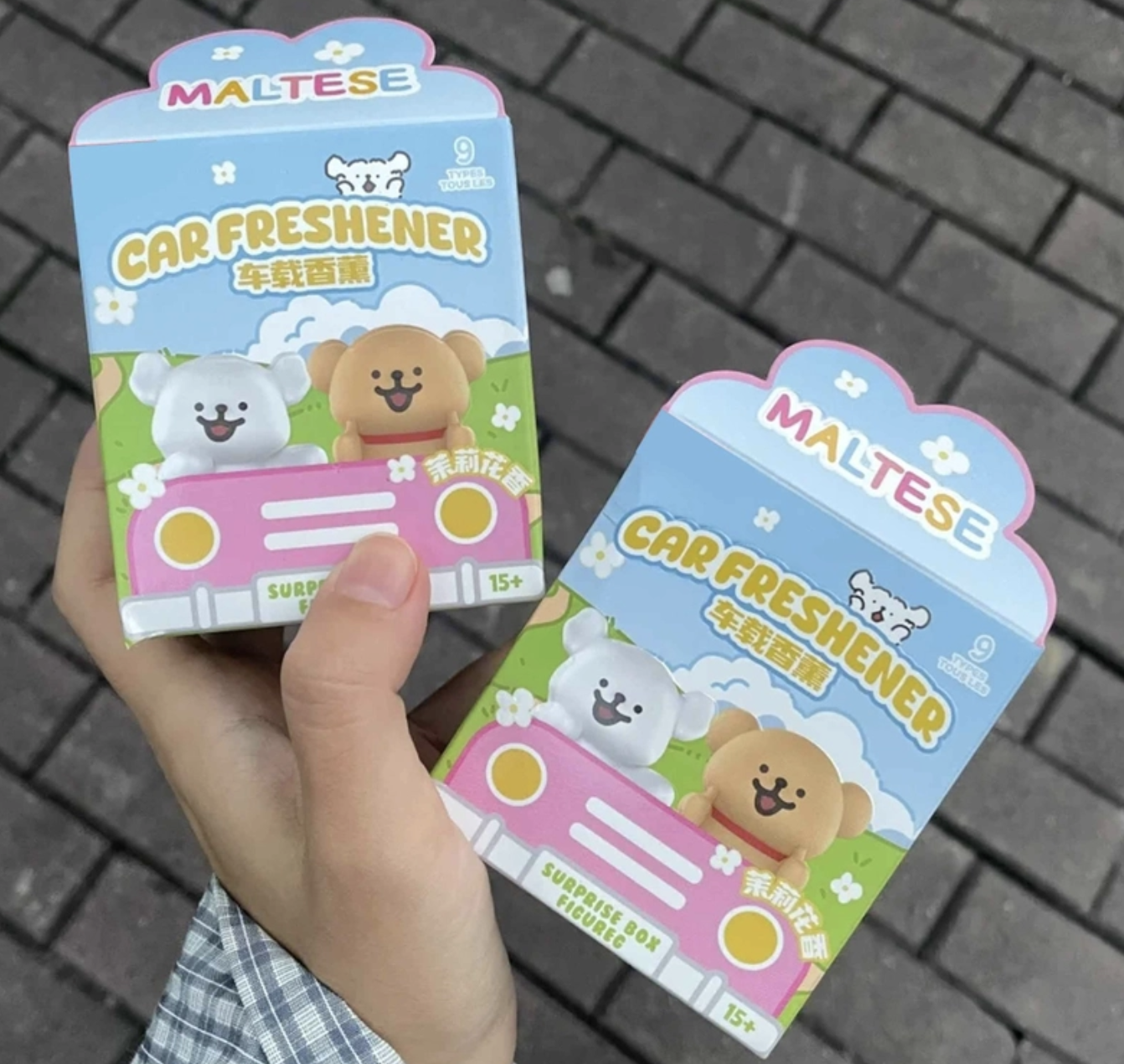 MALTESE HIPPERS CAR FRESHENER