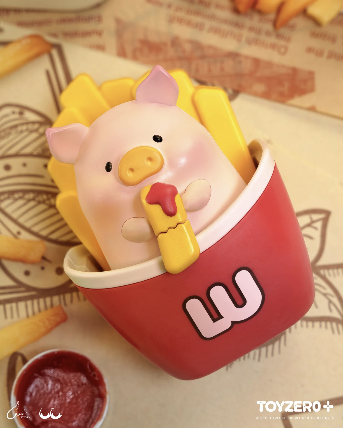 LuLu the Piggy -Burger Express Movable Series