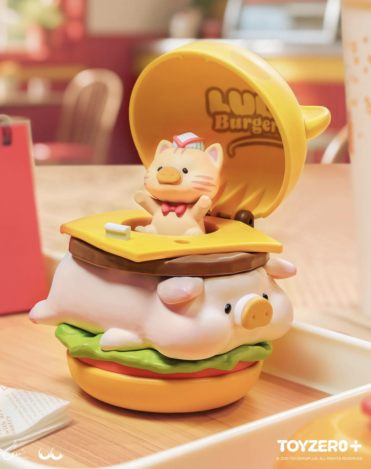 LuLu the Piggy -Burger Express Movable Series