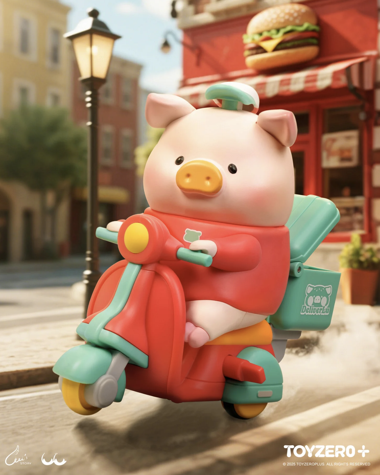 LuLu the Piggy -Burger Express Movable Series