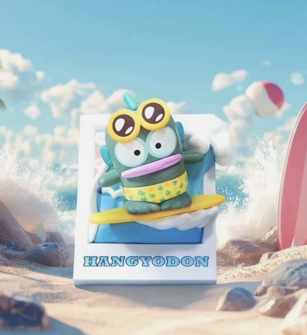 Sanrio Summer Surf Series Magnetic Fridge Magnet