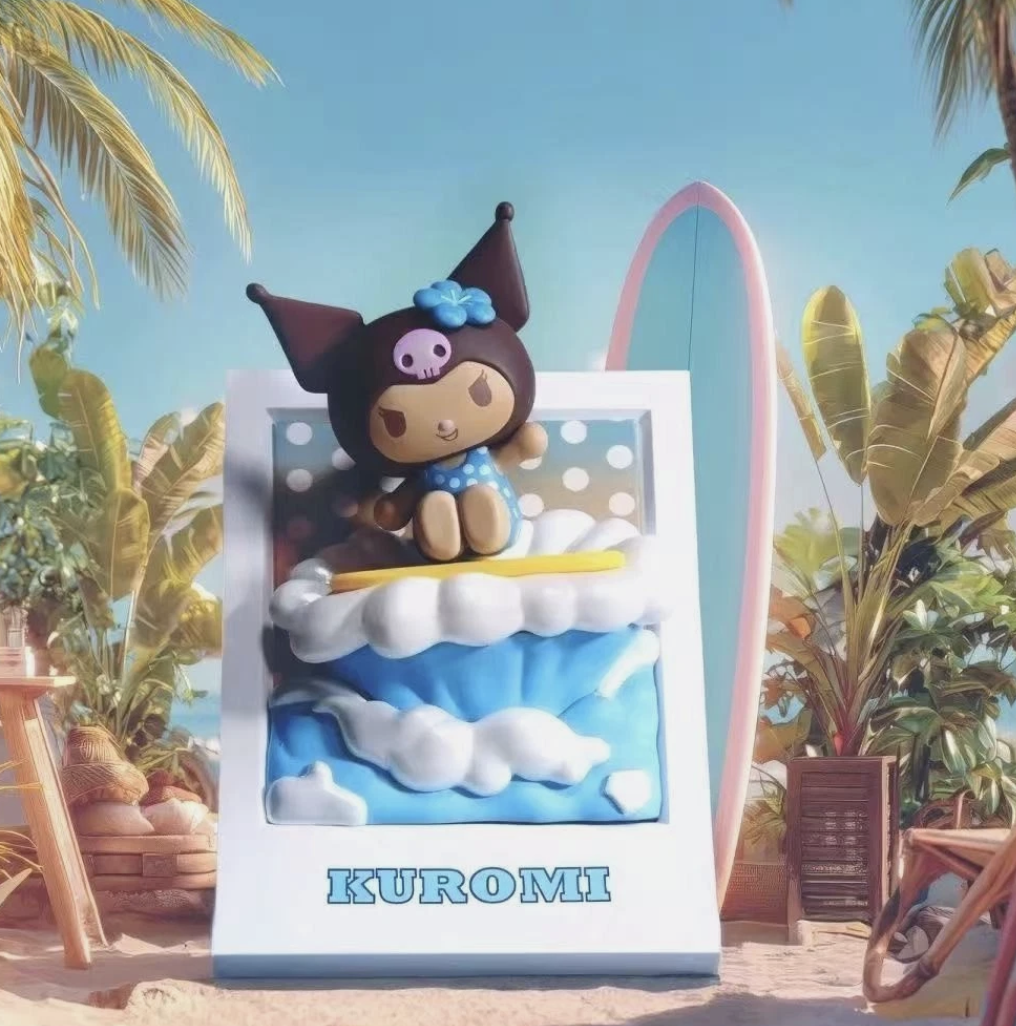 Sanrio Summer Surf Series Magnetic Fridge Magnet