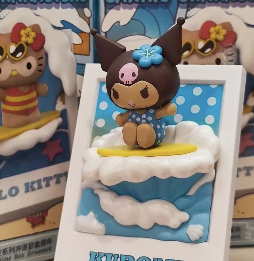 Sanrio Summer Surf Series Magnetic Fridge Magnet