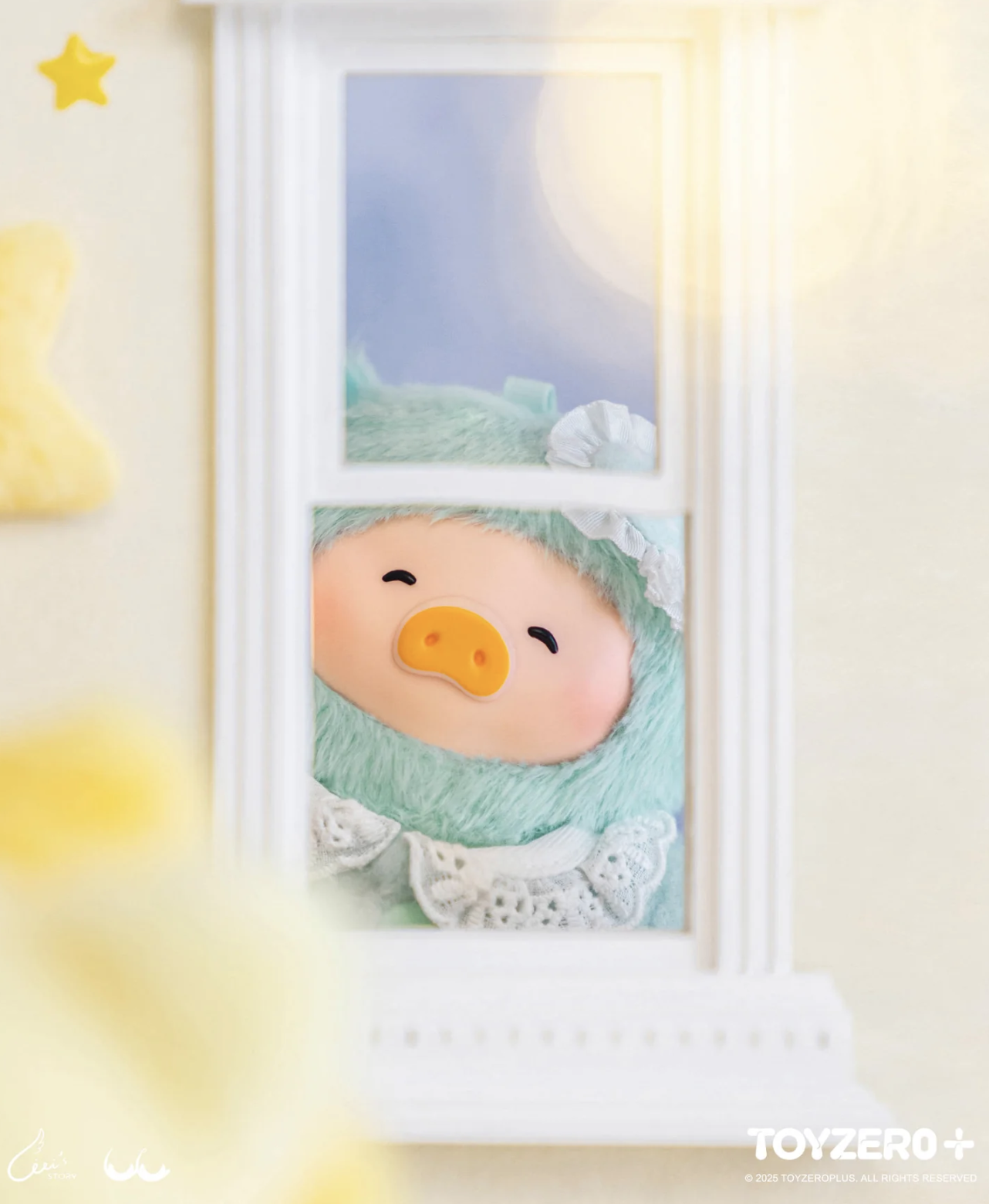  LuLu’s Dreaming Wonderland Series PVC Plush Keychain Blindbox