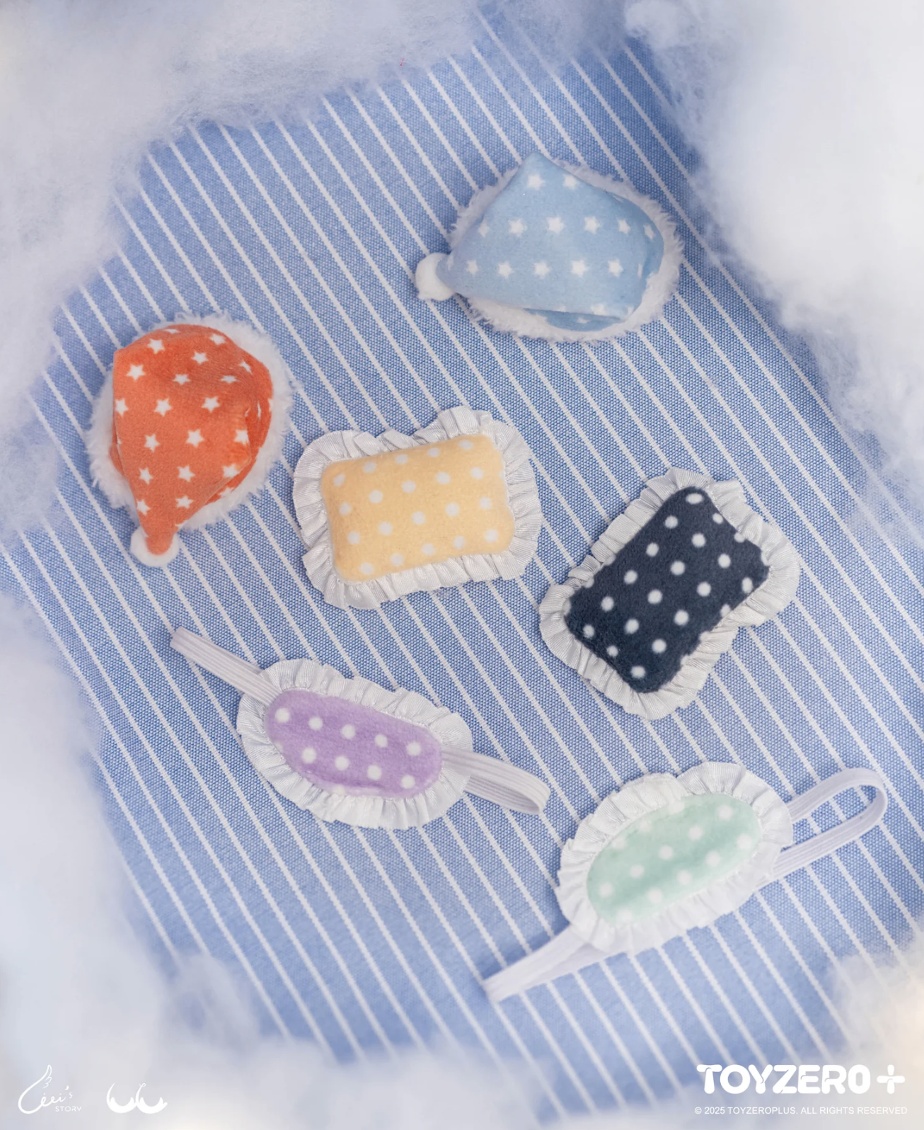  LuLu’s Dreaming Wonderland Series PVC Plush Keychain Blindbox