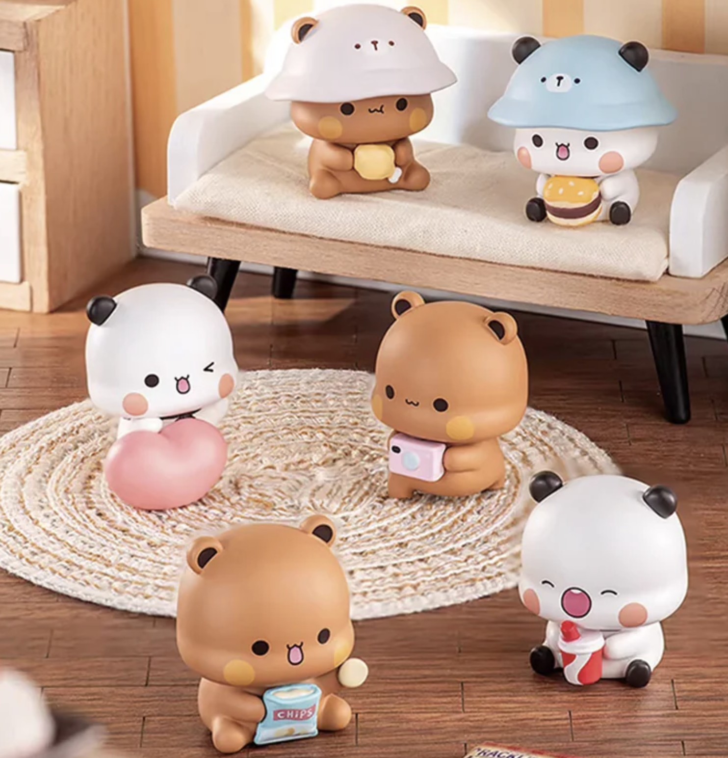 YIER And BUBU Couple's Daily Life Mini Series Blind Box