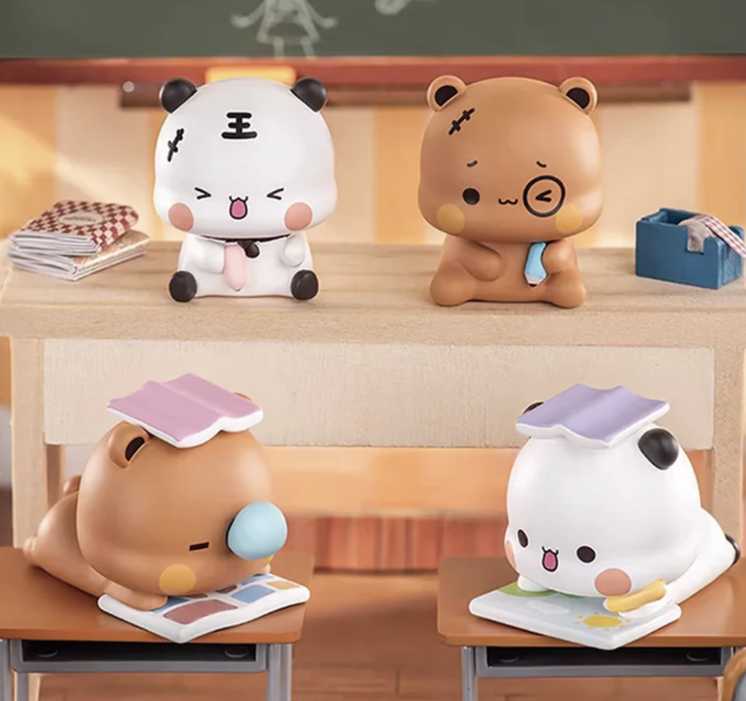 YIER And BUBU Couple's Daily Life Mini Series Blind Box