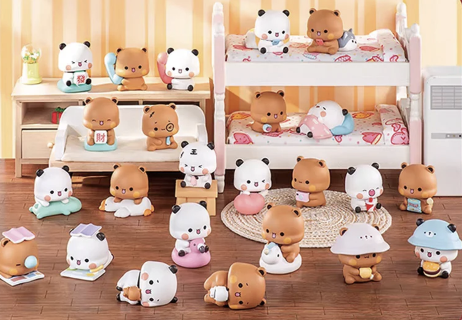 YIER And BUBU Couple's Daily Life Mini Series Blind Box