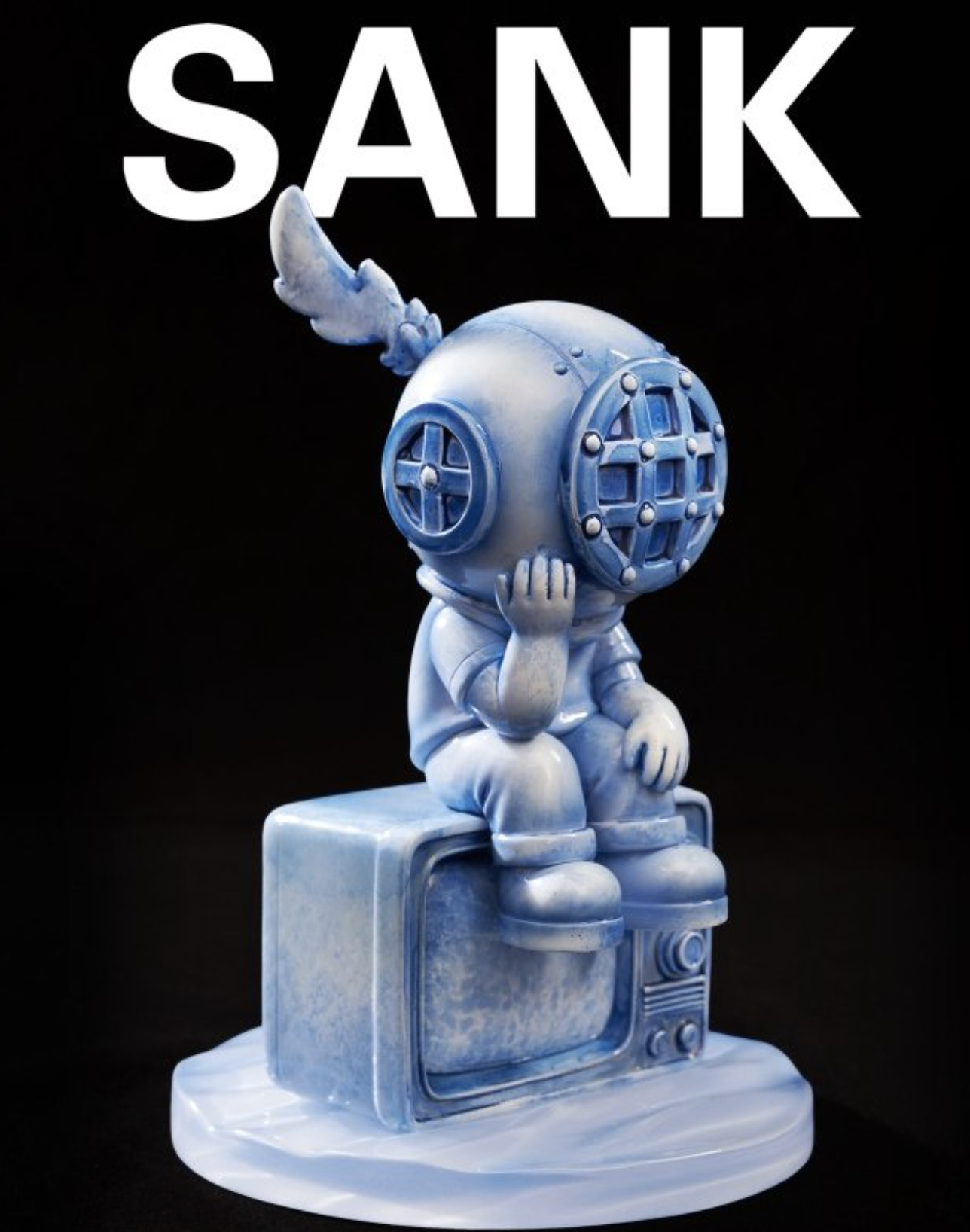 SANK Incense Holder-Drift Radio-china Blue(PRE-ORDER)
