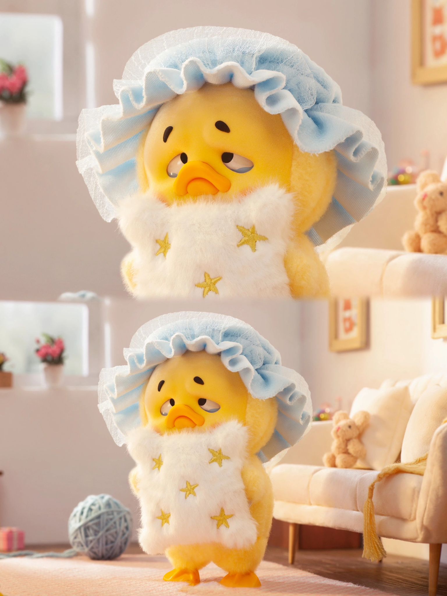 ぬいぐるみ UPSETDUCK ACT CUTE DUCK UPSET DUCK V2 ACT CUTE DUCK PLUSH