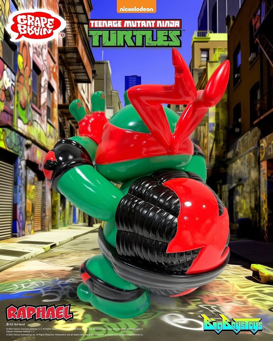 Teenage Mutant Ninja Turtles x Grape Brain Raphael Figure