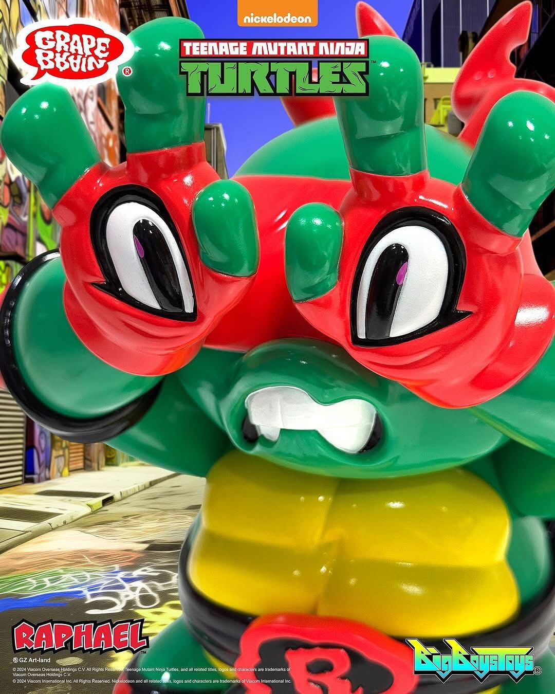 Teenage Mutant Ninja Turtles x Grape Brain Raphael Figure