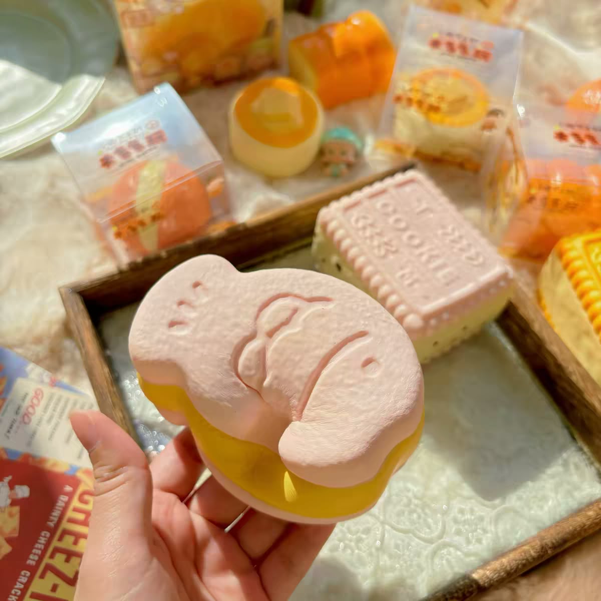 Pink Taiyaki Squishy