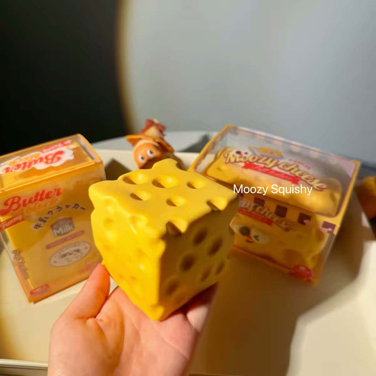 Square Cheese Block Squishy