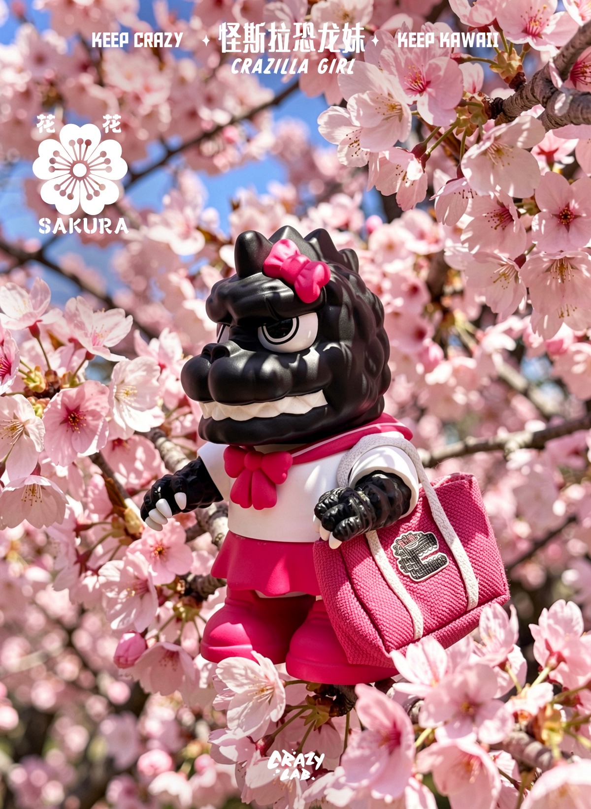 Crazy Lab Crazilla Girl Spring Sakura