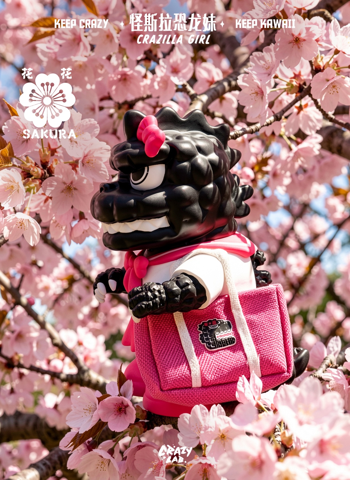 Crazy Lab Crazilla Girl Spring Sakura