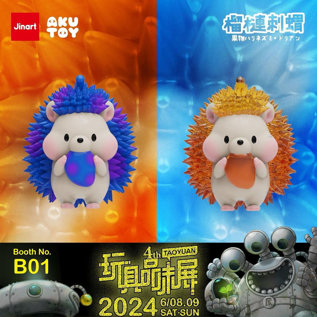 Little Monster Durian Hedgehog - Smiling Monster