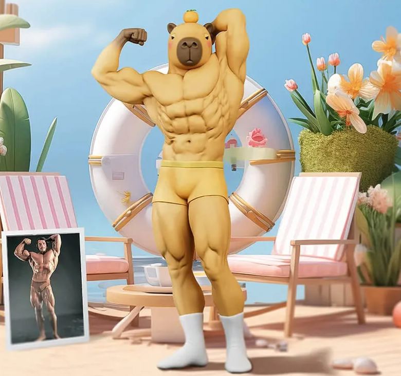 Luck Moai Capybara Series