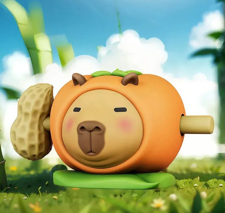 Luck Moai Capybara Series