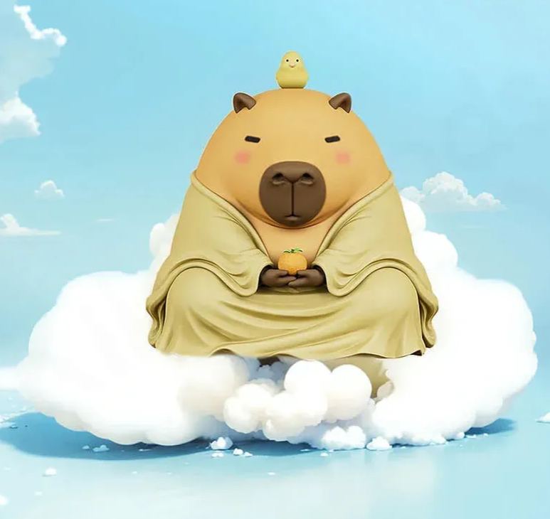 Luck Moai Capybara Series