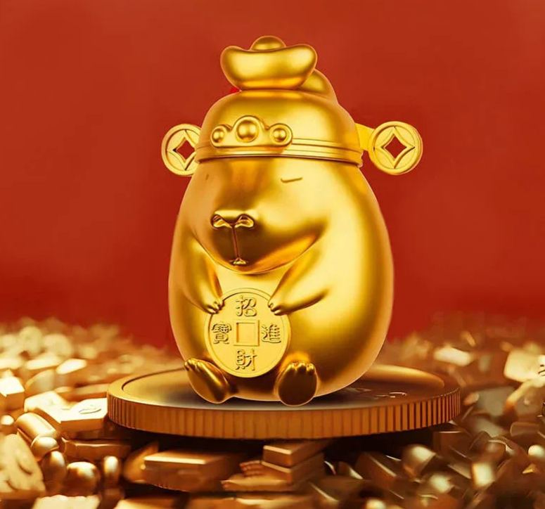 Luck Moai Capybara Series