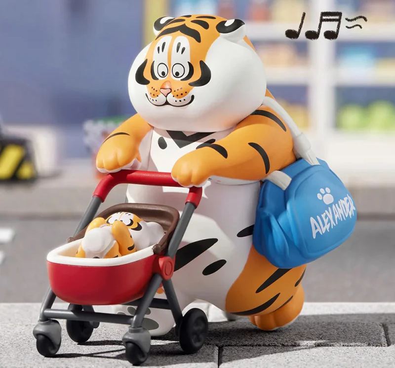 Panghu Fat Tiger Roaring Love Series 2 Epic Filial Fail Blind Box
