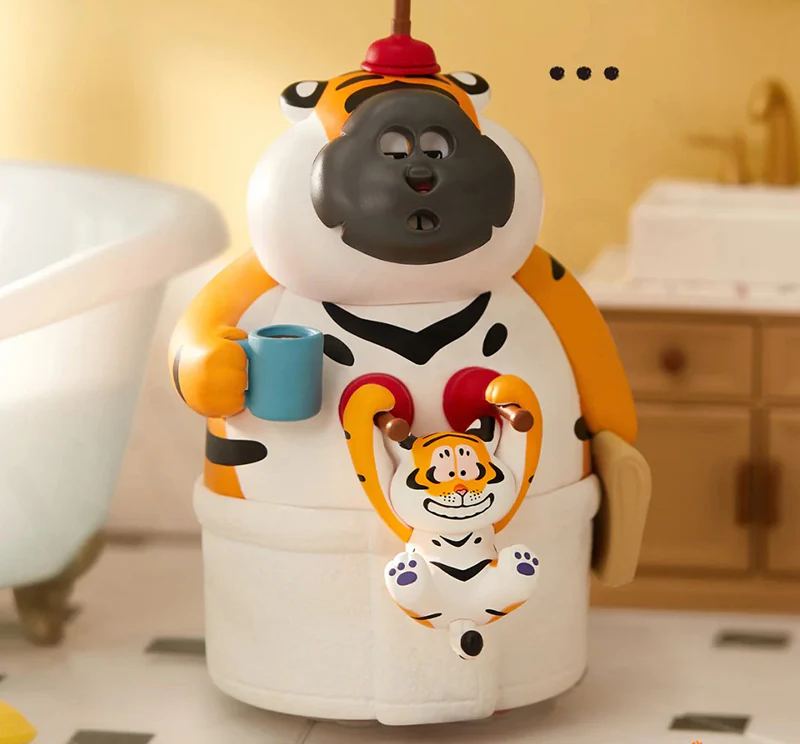 Panghu Fat Tiger Roaring Love Series 2 Epic Filial Fail Blind Box