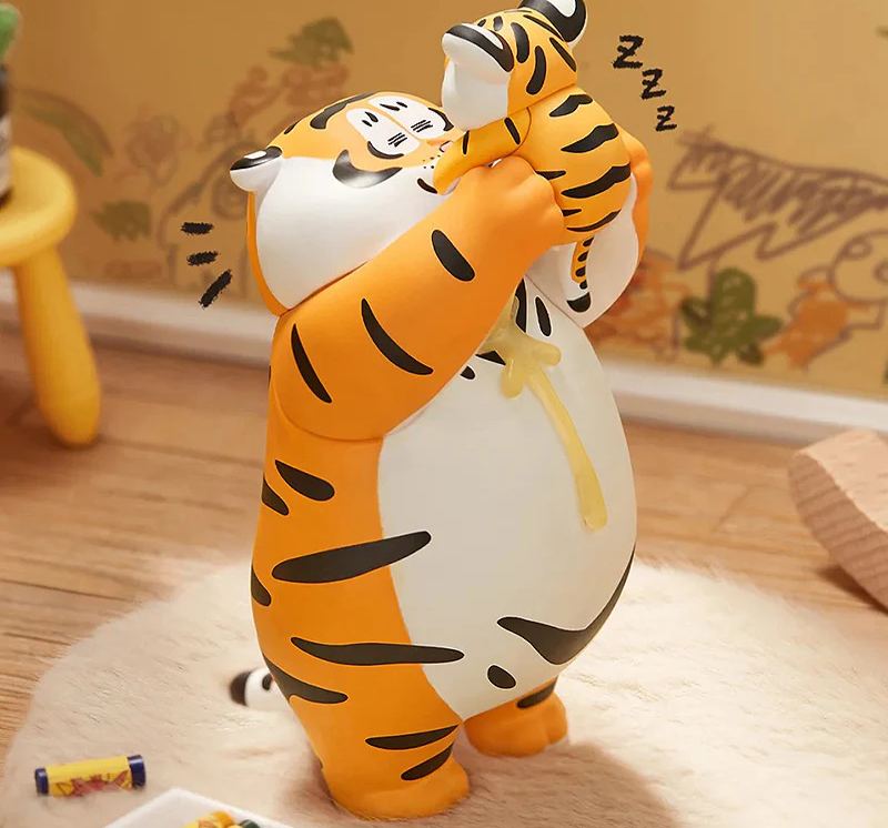 Panghu Fat Tiger Roaring Love Series 2 Epic Filial Fail Blind Box