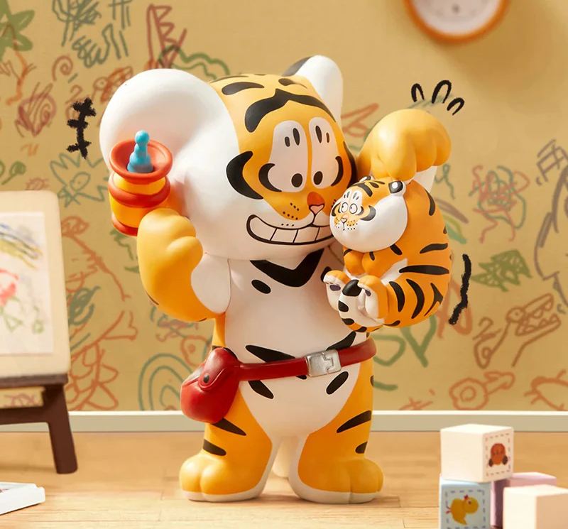 Panghu Fat Tiger Roaring Love Series 2 Epic Filial Fail Blind Box