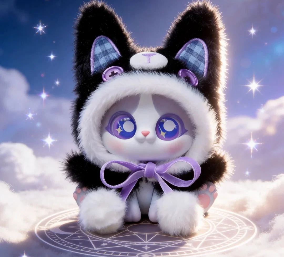 PICOCO Magic Cloak Cat Series Plush BLIND BOX