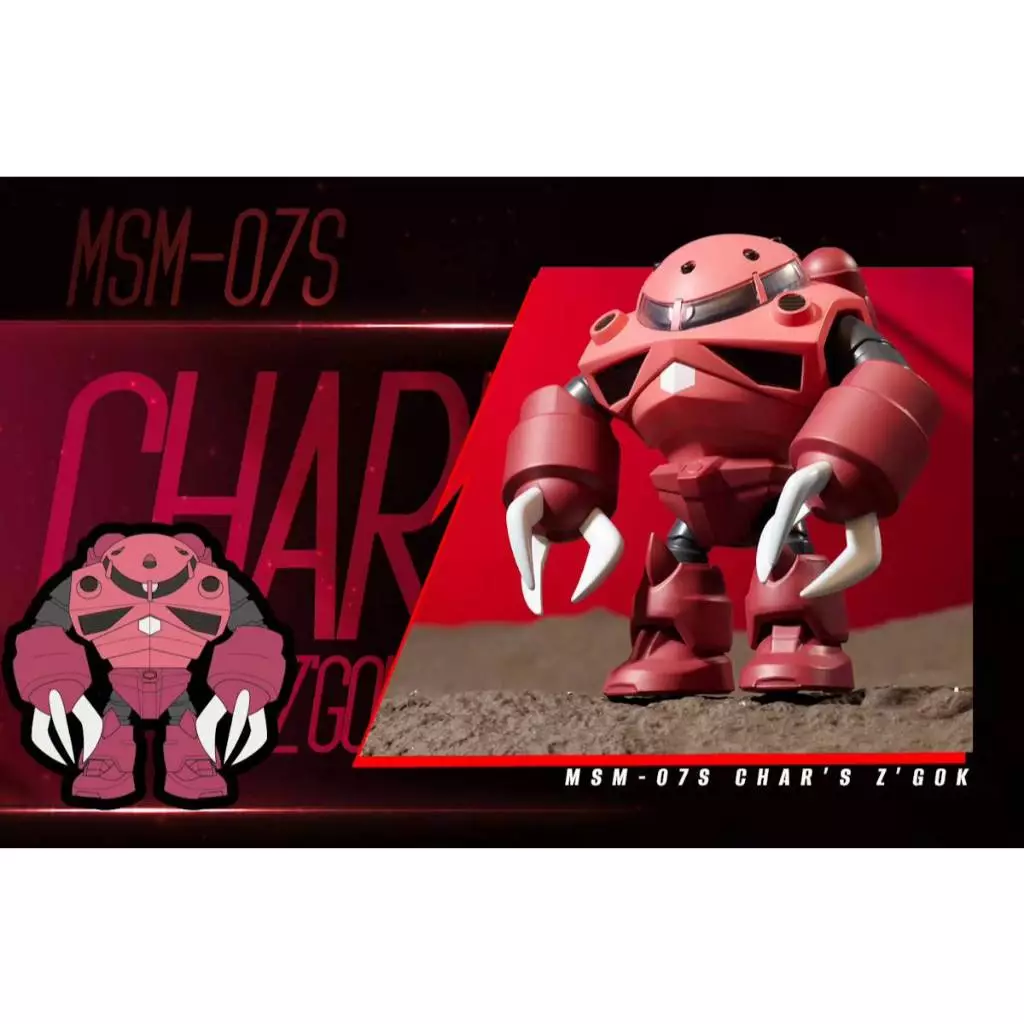 Bandai QMSV Mini - Char's Custom Series