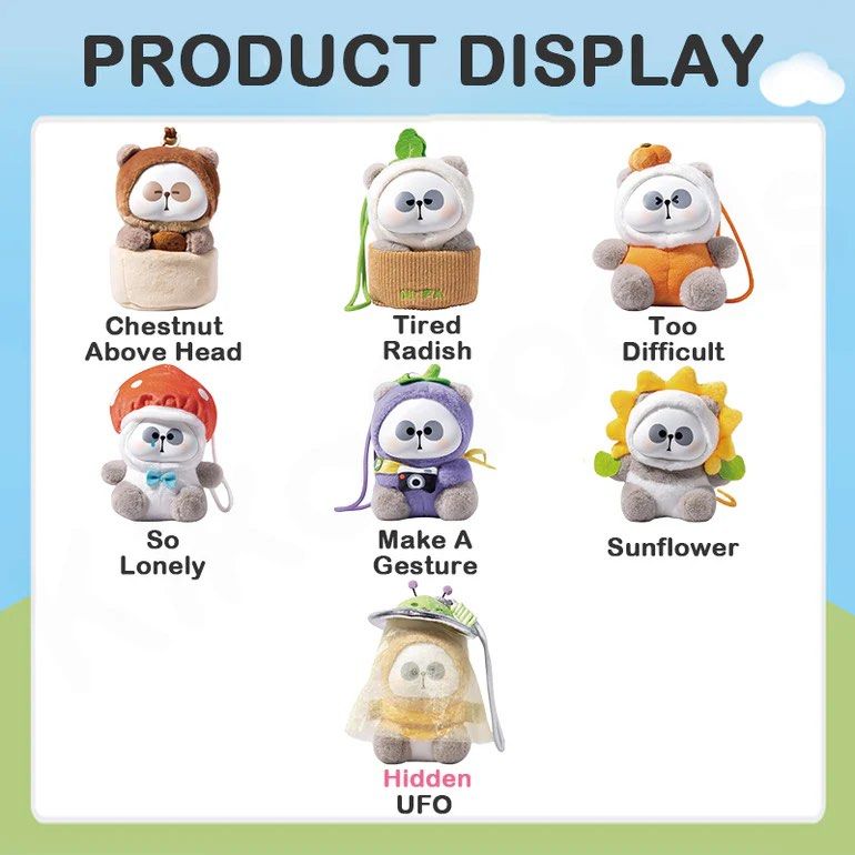 MR PA - THE ESCAPED VEGETABLES PLUSH