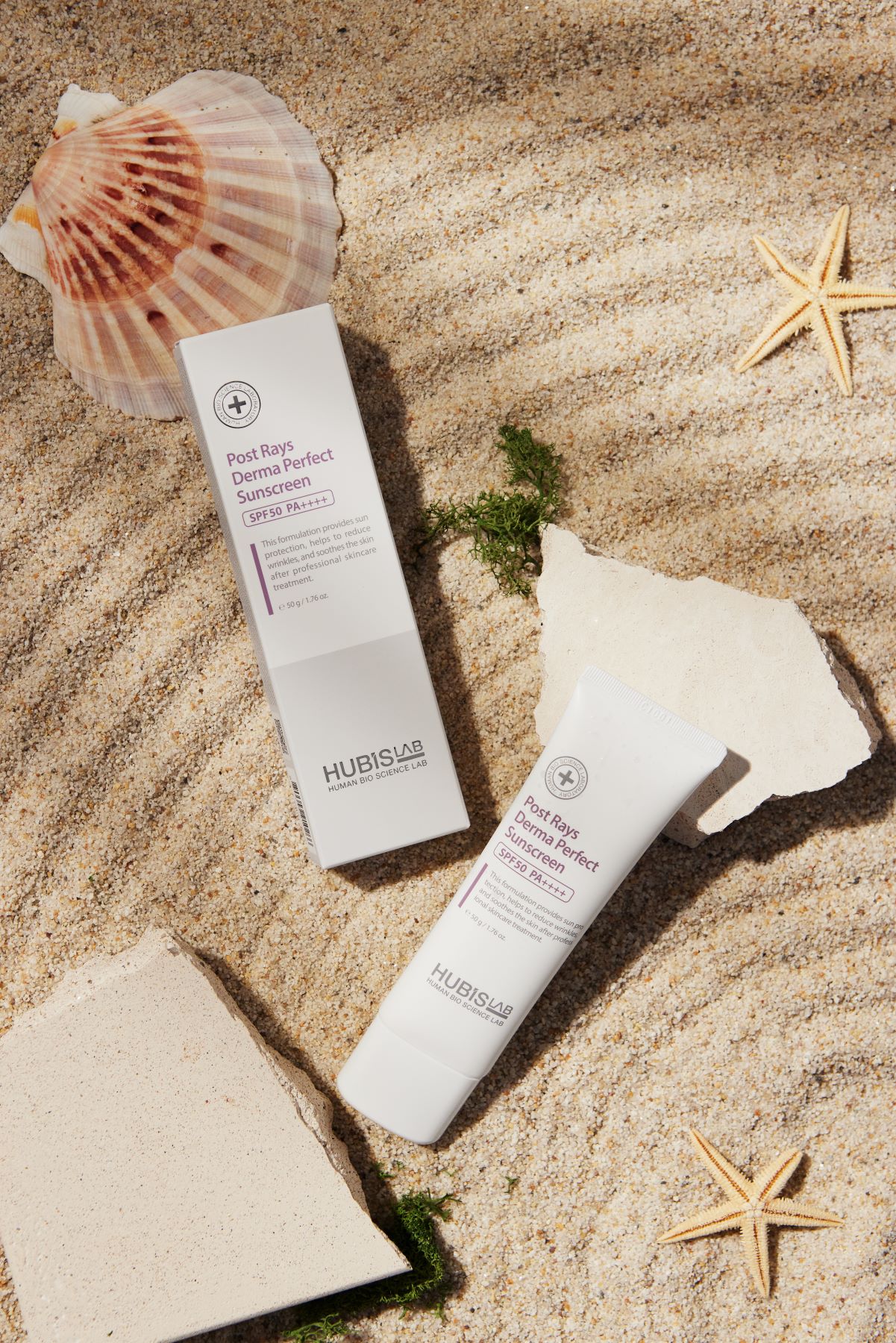 Post Rays Derma Perfect Sunscreen SPF50 PA++++ 50g