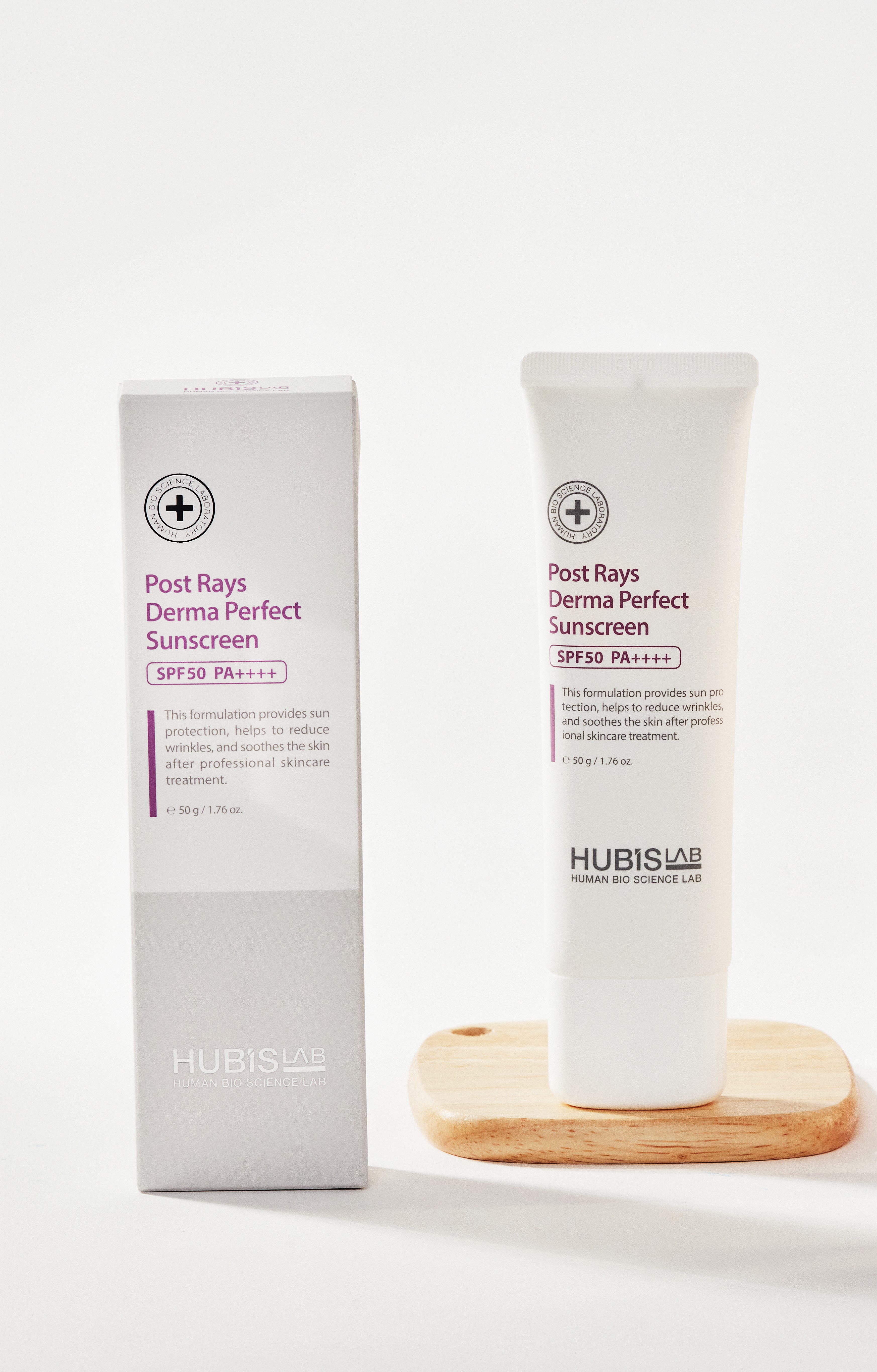 Post Rays Derma Perfect Sunscreen SPF50 PA++++ 50g