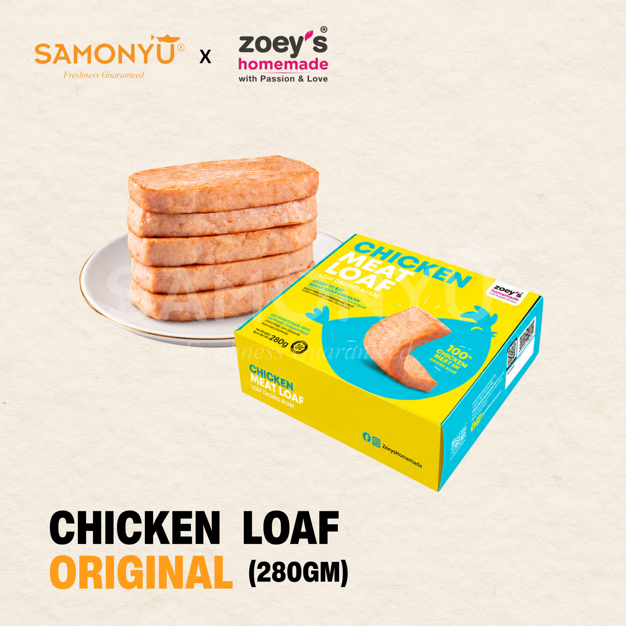 Chicken Meat Loaf (Original)(280g)