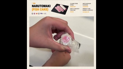 [SAMONYU] JAPAN FISH CAKE- NARUTO MAKI (PER PC)