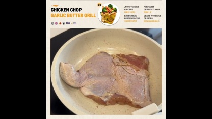 【SAMONYU】GARLIC CHICKEN CHOP 蒜香鸡排 200gm+-