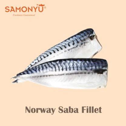 【SAMONYU】Saba Fillet 鲭鱼 300gm+- (2pcs / pkt)