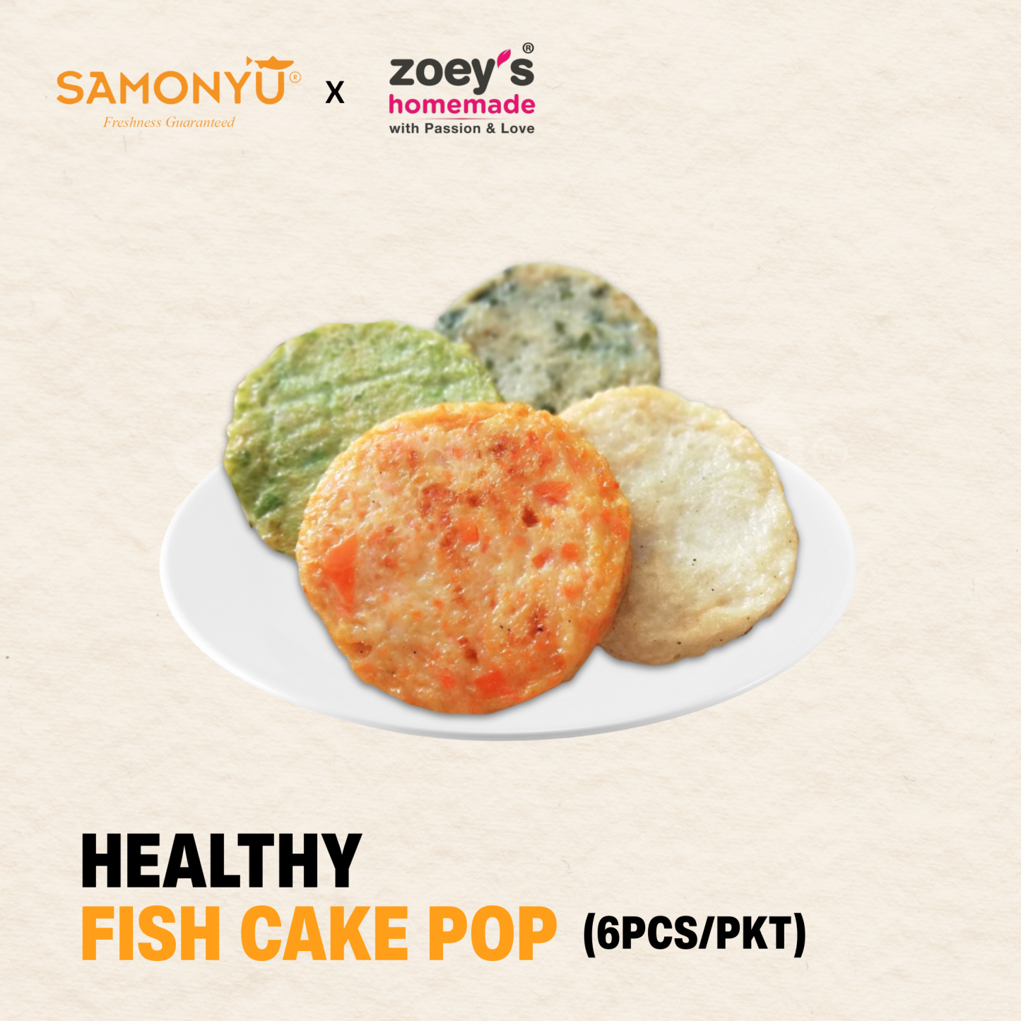 Healthy Fish Cake Pop (6pcs)