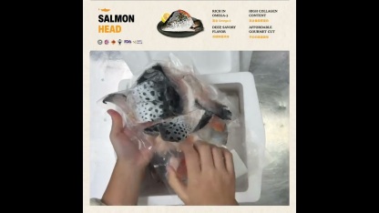 Frozen Salmon/Trout Fish Head 三文鱼/鳟鱼头 (Random) 500g