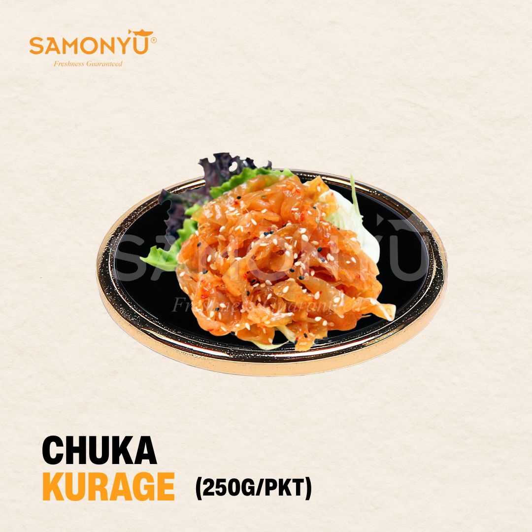 SAMONYU CHUKA KURAGE 海蜇 (READY TO-EAT) 250GM/PKT