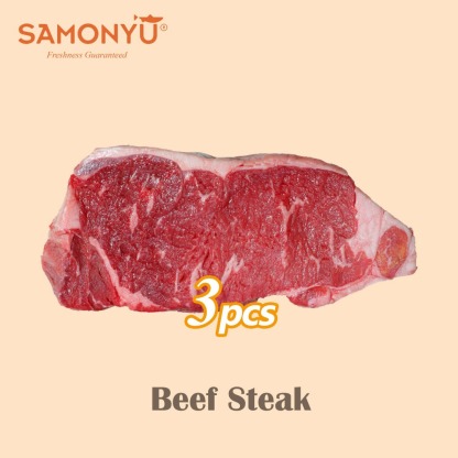 PWP BEEF STEAK 3PCS/PKT