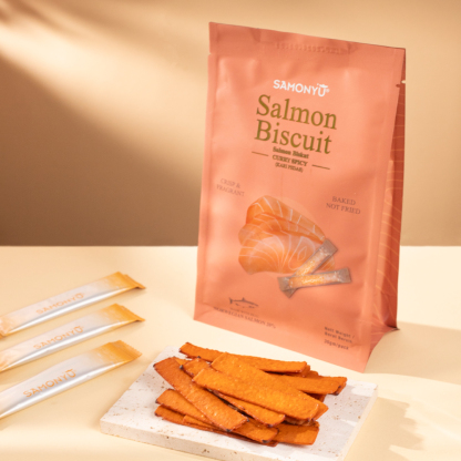 【SAMONYU】CURRY SPICY SALMON BISCUITS