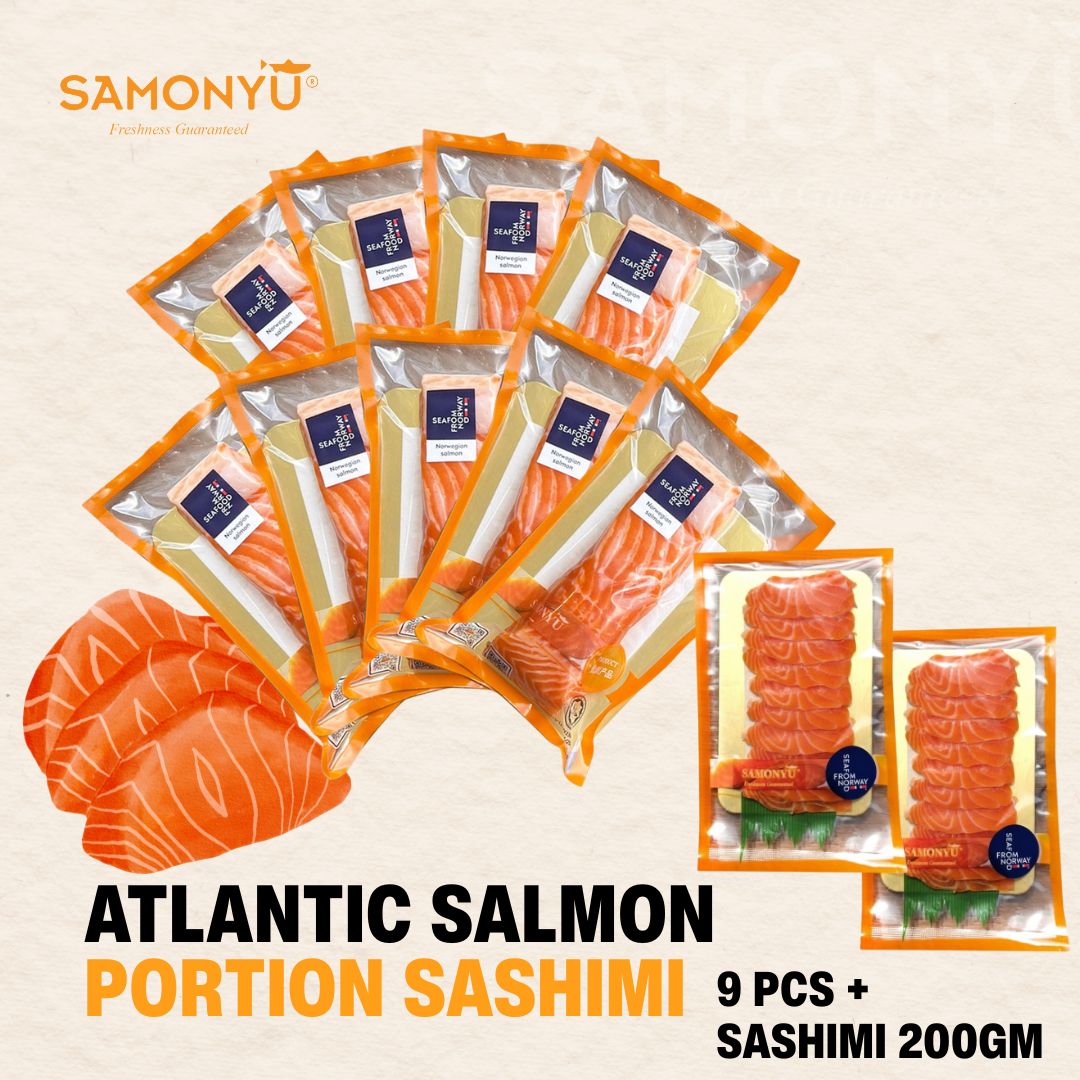 Norway Air-Flown Atlantic (9 Portion + 2 Tray Sashimi)